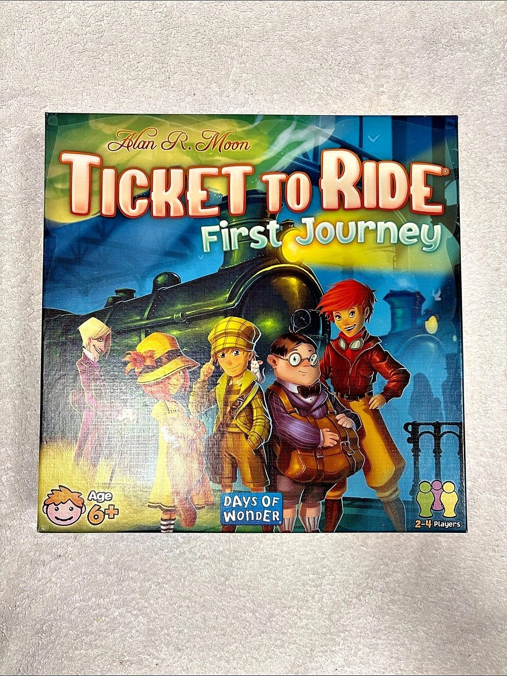 Days of Wonder Ticket to Ride: First Journey Board Game